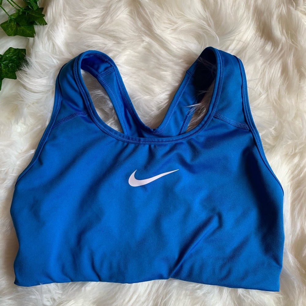 Blue Nike Sports Bra